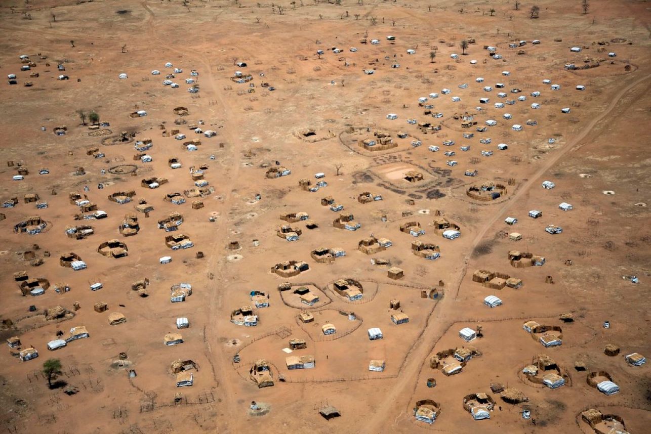 Flüchtlingslager Muhkjar in der Zentralafrikanischen Republik ©UNAMID